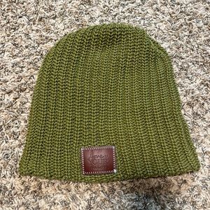 Love Your Melon Olive Green Beanie